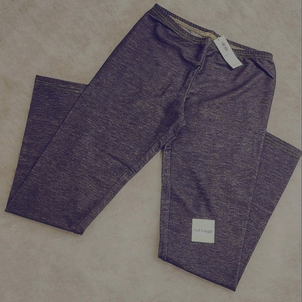 French-Terry Leggings - Denim Look